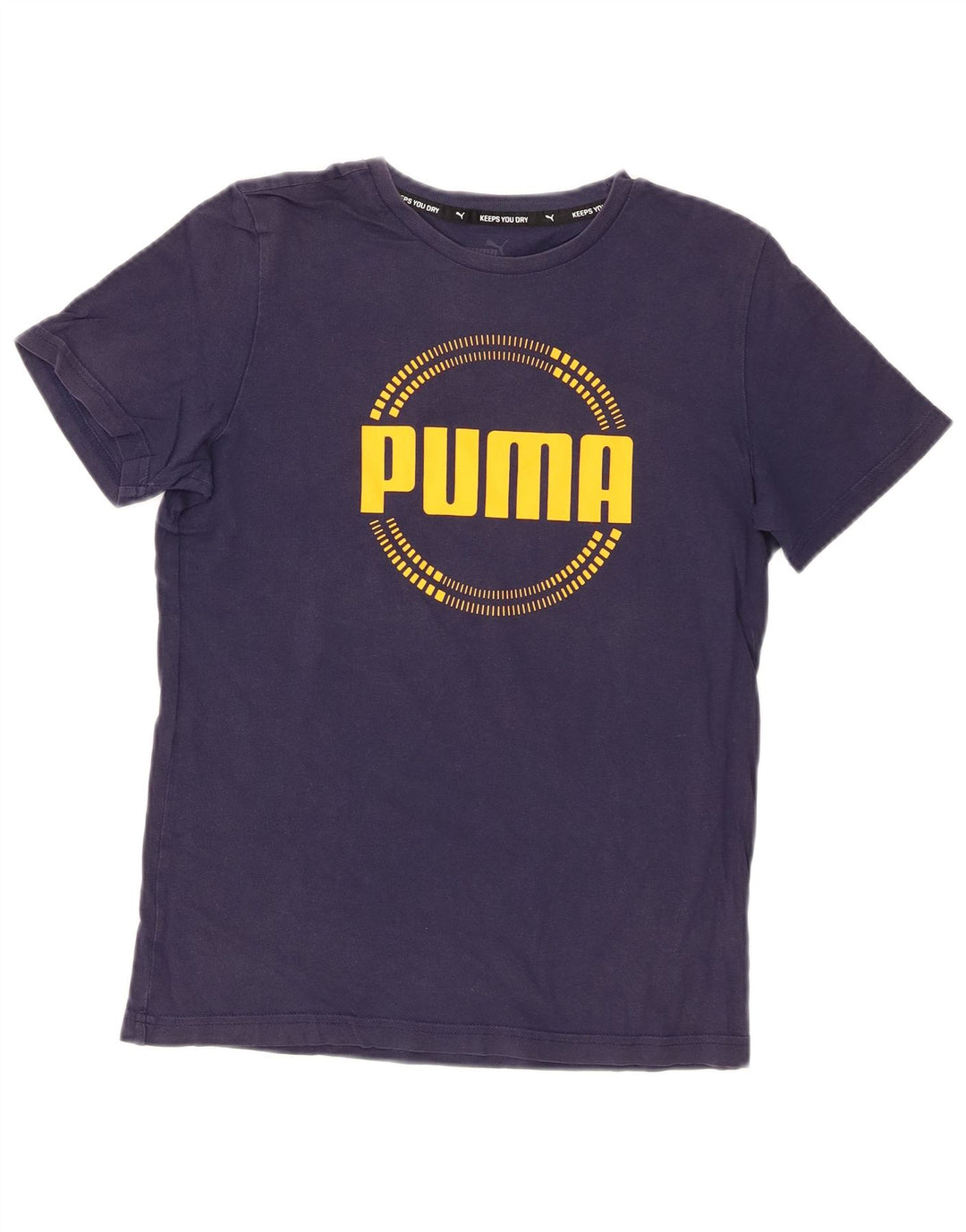 Puma drenge grafisk t-shirt top 13-14 år marineblå