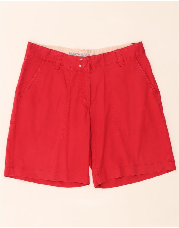North Sails Dame Chino Shorts IT 46 Large W32 Rød Bomuld