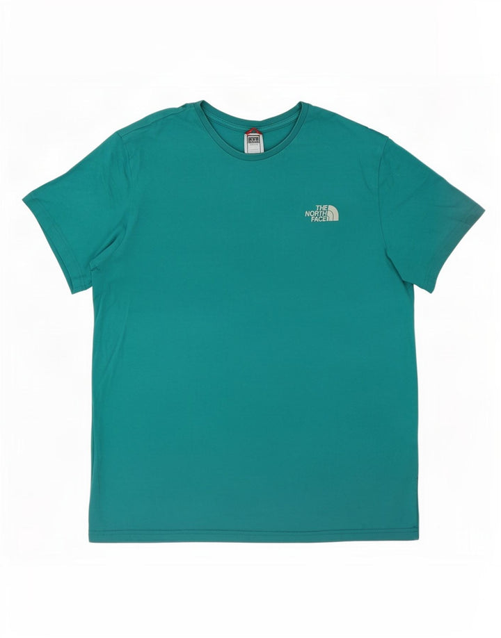 The North Face Herre T-Shirt Top Stor turkis bomuld