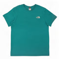 The North Face Herre T-Shirt Top Stor turkis bomuld