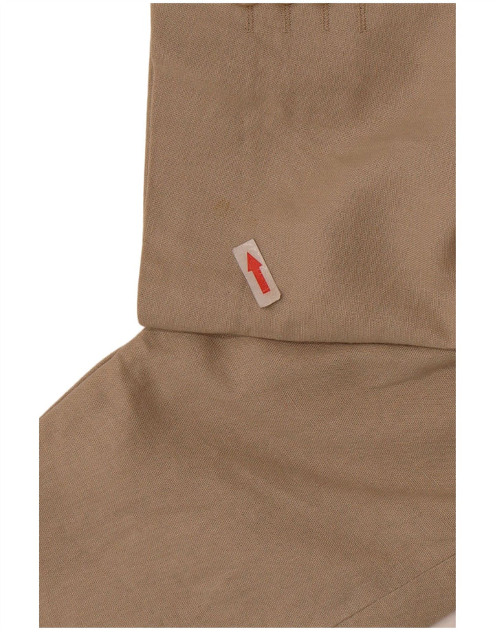 Marks & Spencer Herre 2-knaps blazerjakke UK 42 Large Beige Linen