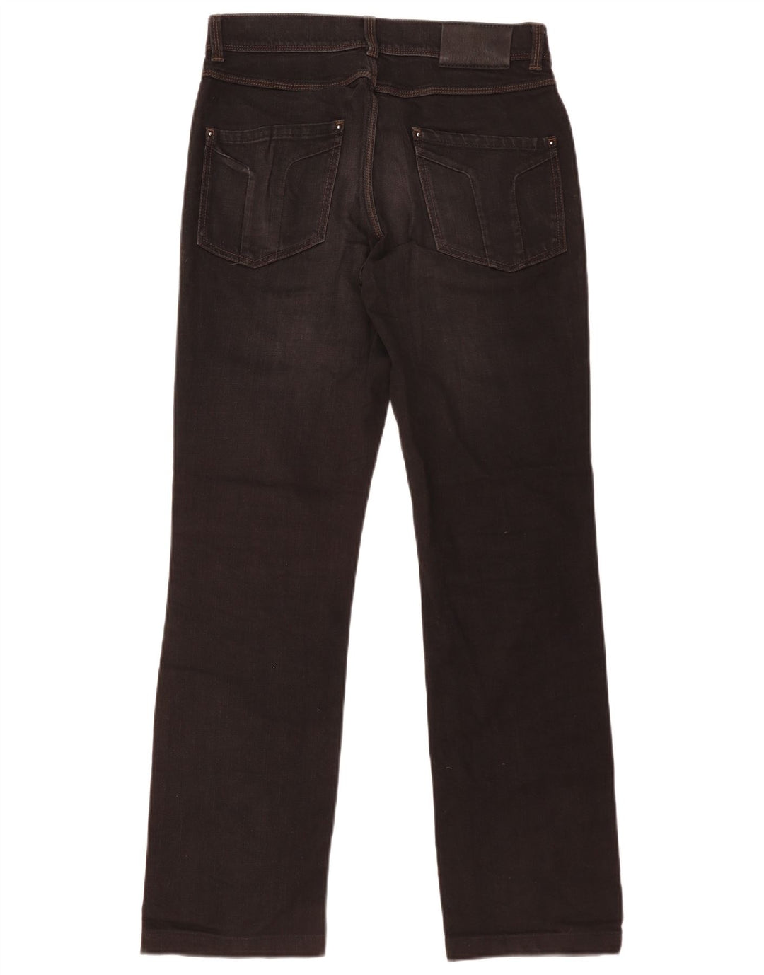 Trussardi Straight Jeans til mænd W30 L31 Sort
