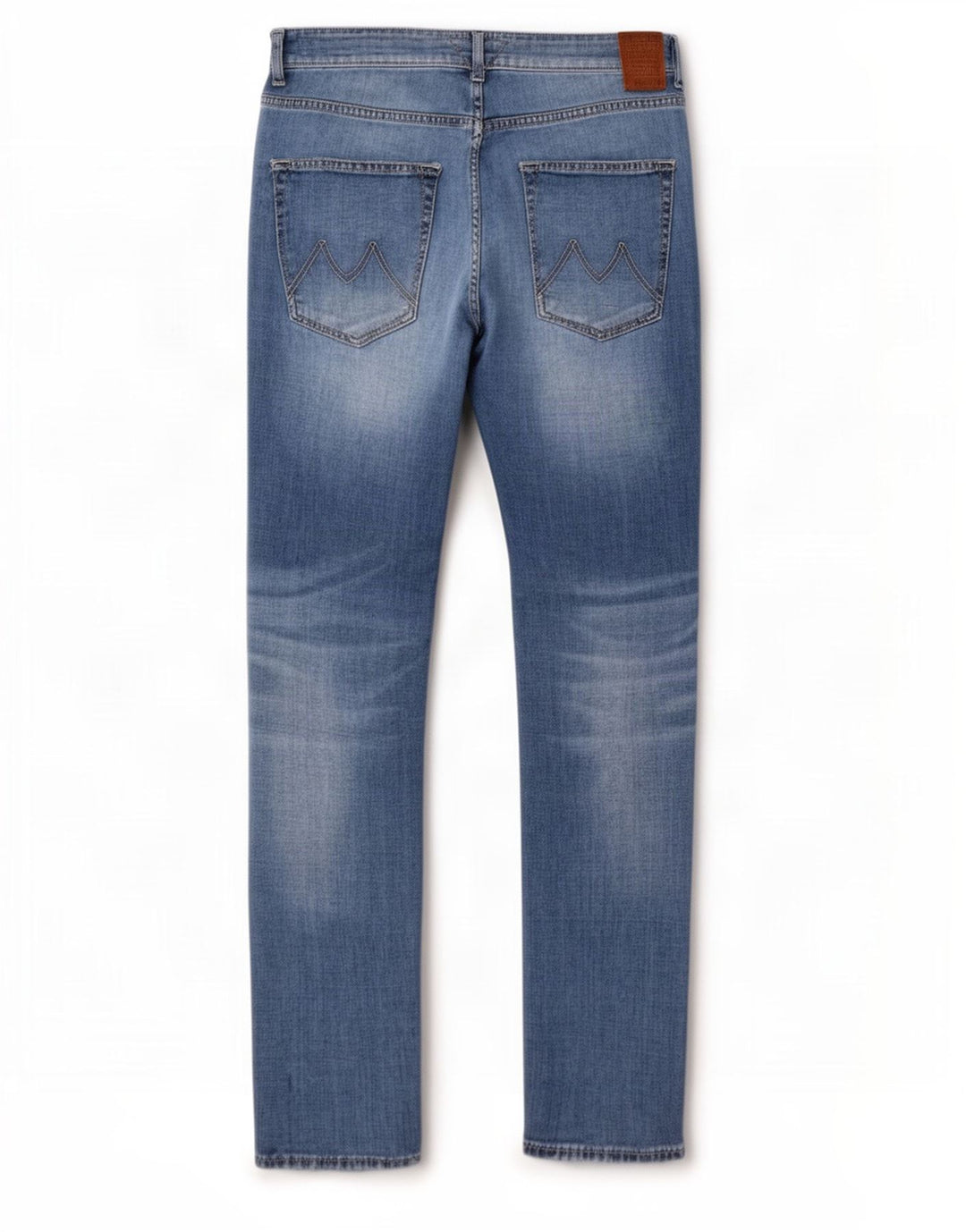 Meltin' Pot Herre Regular Fit Slim Jeans W33 L31 Blå Bomuld
