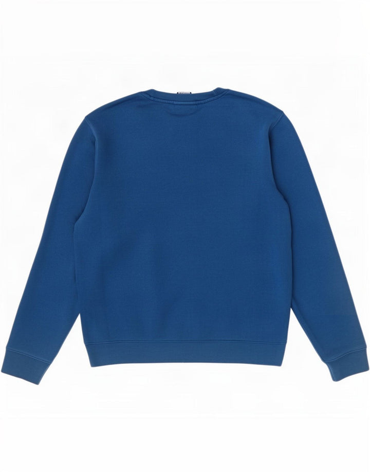 Champion Herre Sweatshirt Jumper Medium Blå Bomuld
