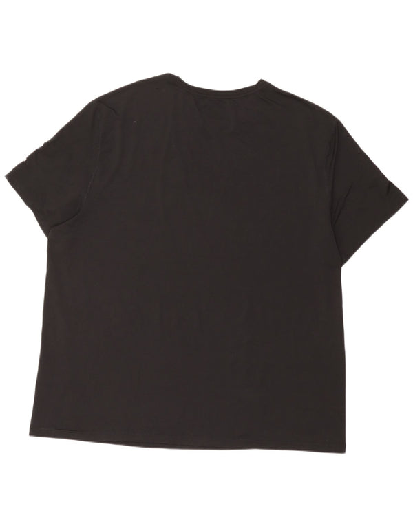 Russell Athletic Herre Dri-Power T-Shirt Top 2XL Sort Polyester