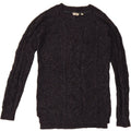 FAT FACE Womens Boat Neck Jumper Sweater UK 8 Small Navy Blue Vintage Fat Face and Second-Hand Fat Face from Messina Hembry 