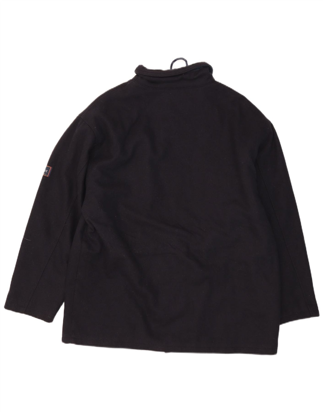 Alexander's Herre Loose Fit Windbreaker Coat UK 38 Medium Navy Blue Wool