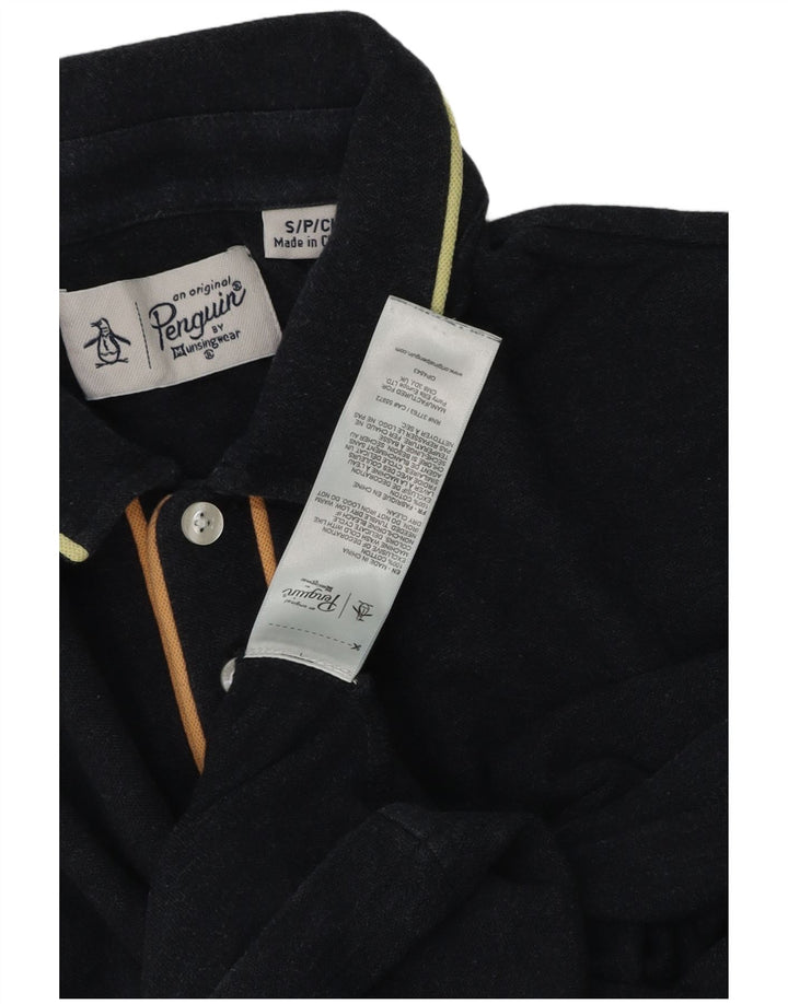 Penguin herre polo shirt lille grå bomuld