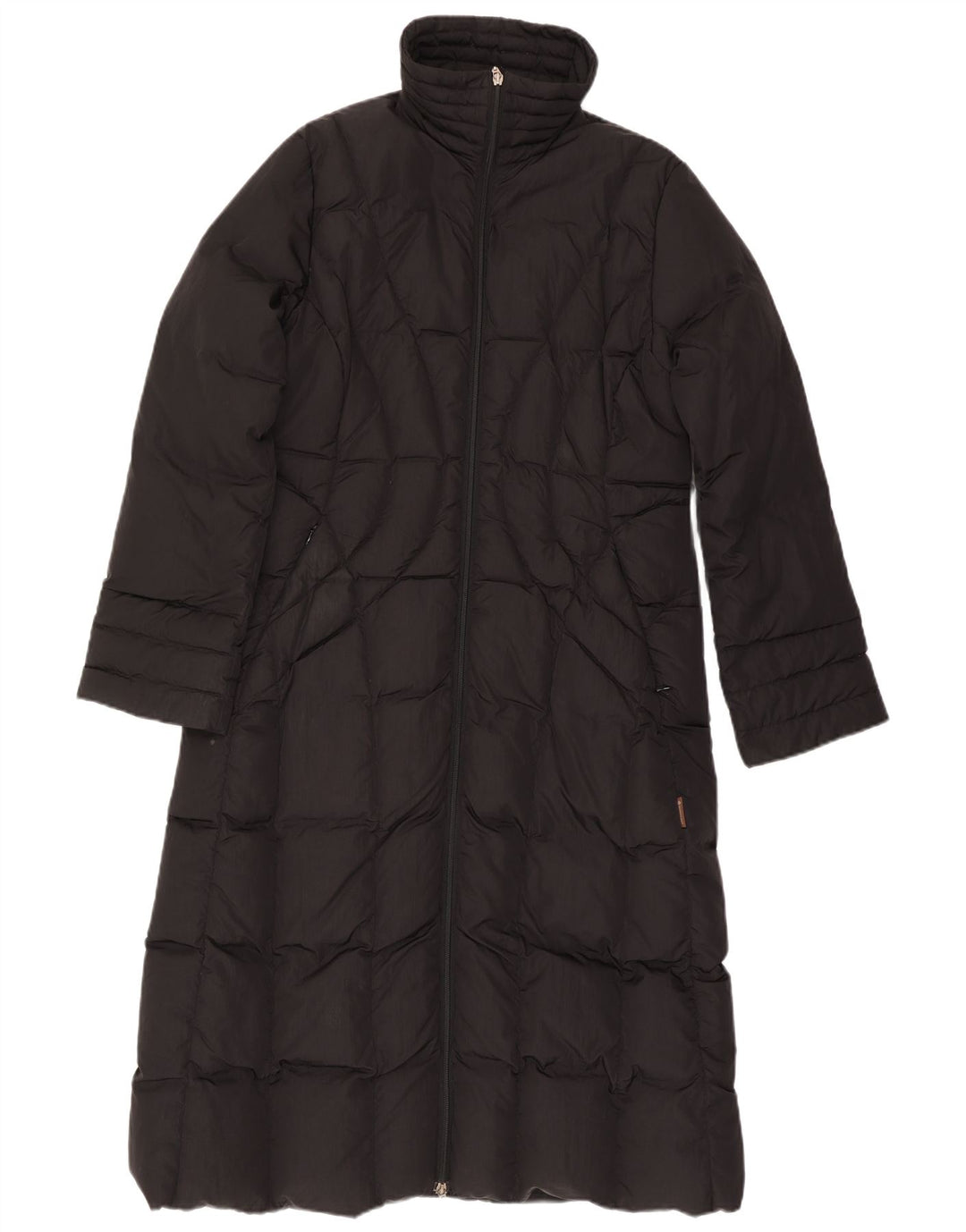 Moncler Dame Polstret Frakke Størrelse 4 XL Sort Polyamid