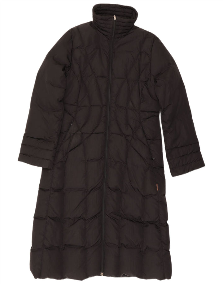 Moncler Dame Polstret Frakke Størrelse 4 XL Sort Polyamid