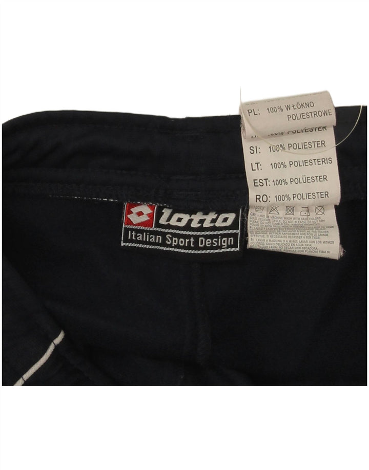 Lotto Herre grafisk træningsdragt bukser XL marineblå polyester