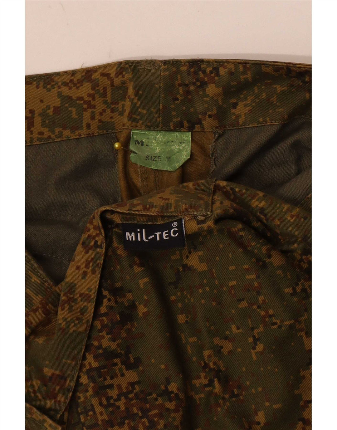Mil-Tec Herre joggers Cargo Bukser Medium W32 L32 Khaki Camouflage