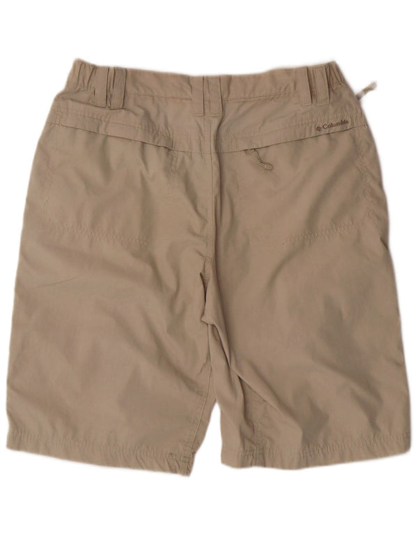 COLUMBIA Herre Cargo Shorts Medium W32 Beige Polyester