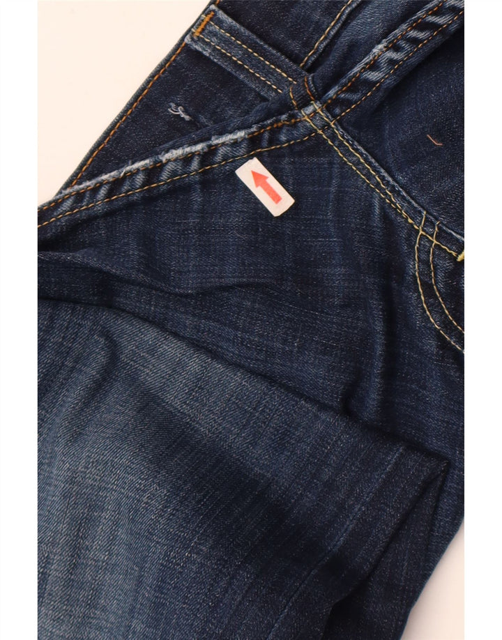 Levi's Womens 506 Straight Jeans med standard pasform W34 L34 Blå