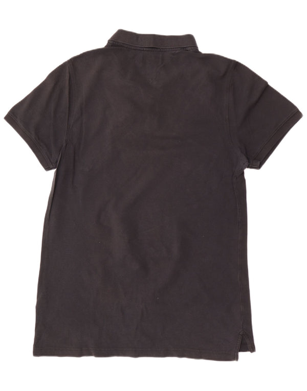Tommy Hilfiger Herre Slim Fit Polo Shirt XL Sort Bomuld