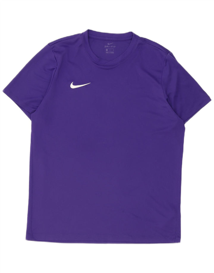 Nike Herre Dri Fit T-Shirt Top XL Lilla Polyester