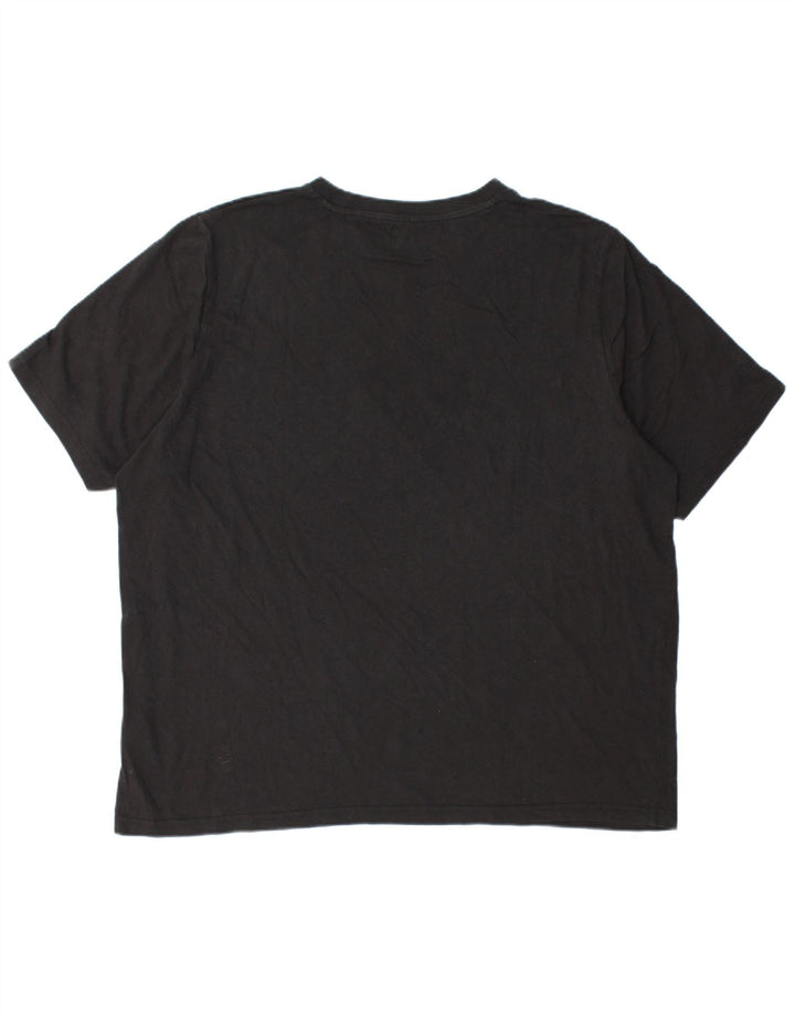 Puma Herre Grafisk T-Shirt Top 2XL Sort Bomuld