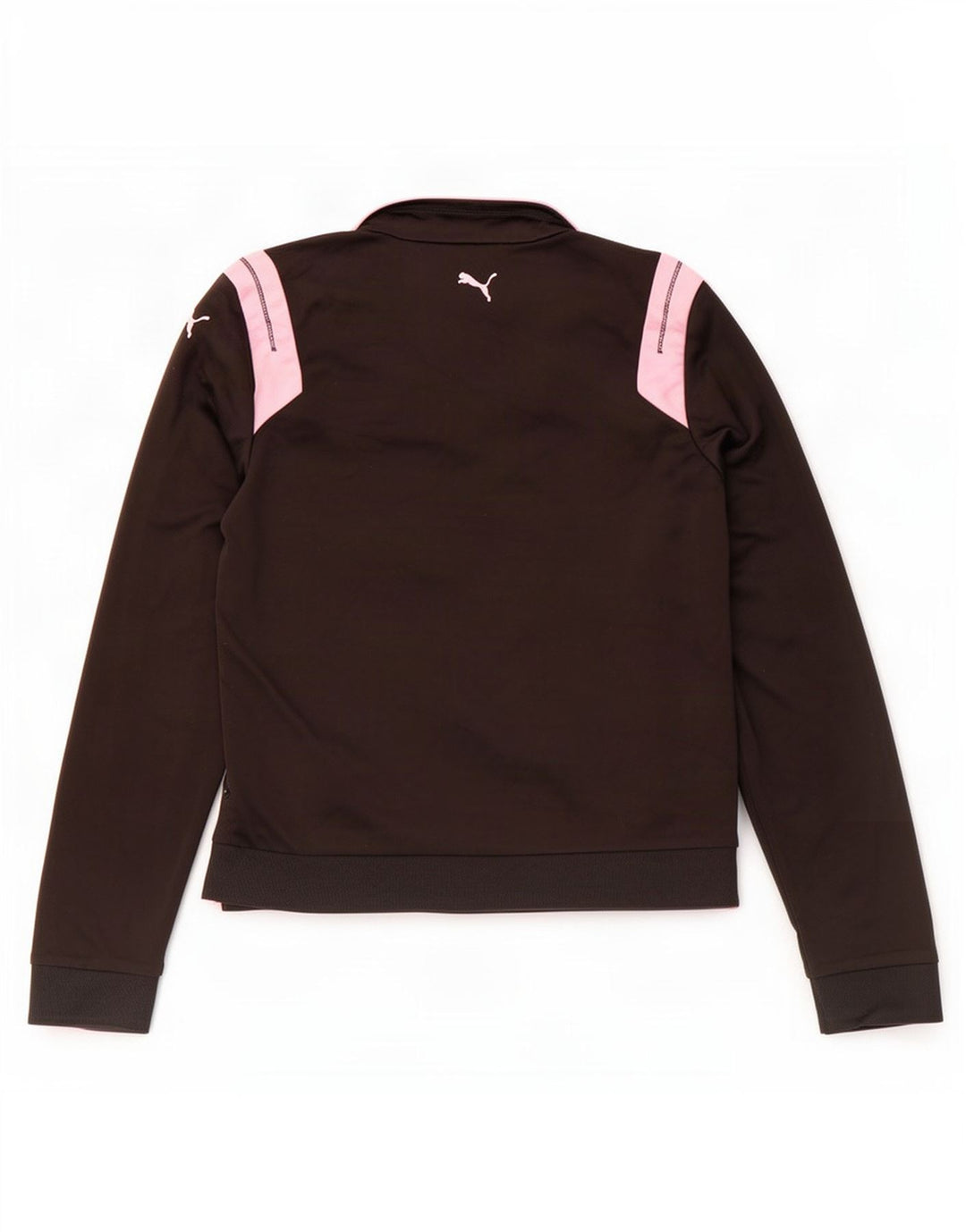 Puma træningsdragt topjakke til kvinder UK 10 Small Black Colourblock
