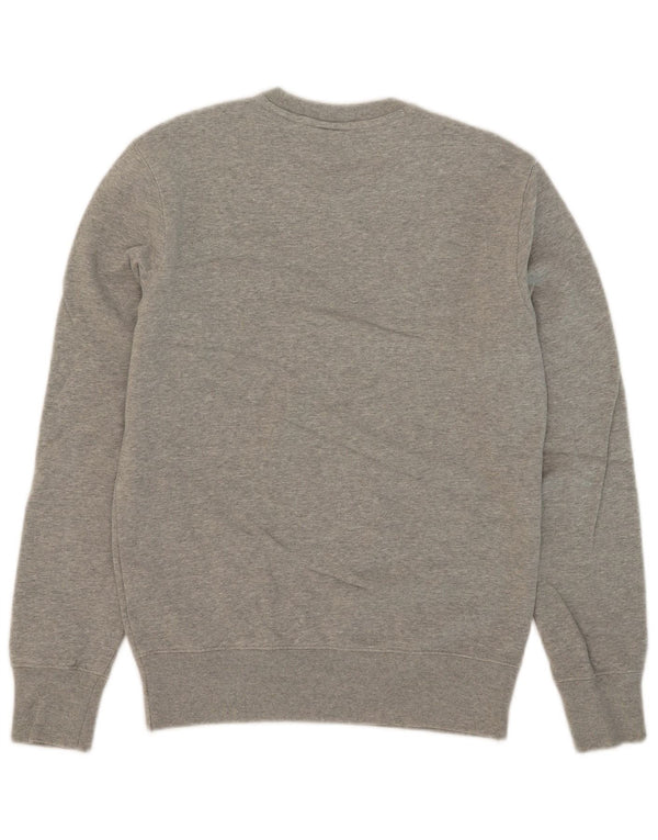 Champion Herre Sweatshirt Jumper Lille Grå Bomuld
