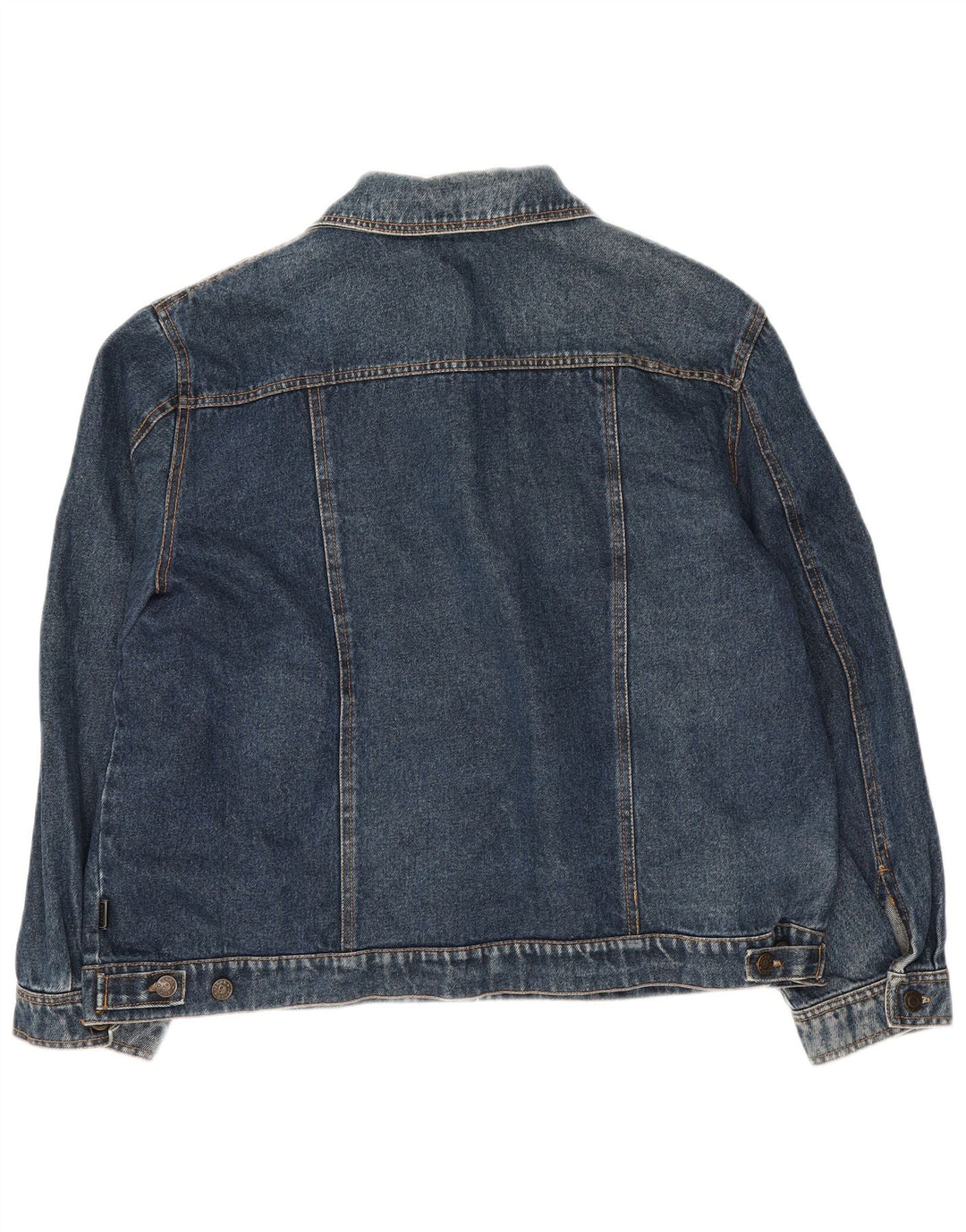 Vintage Dame Oversized Denim Jacket UK 10 Small Blue