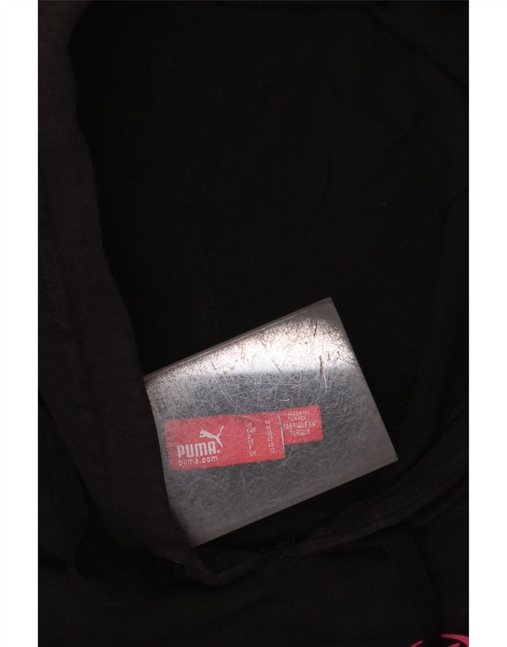 PUMA hættetrøje til kvinder UK 12 Medium Sort