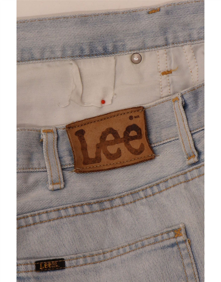 Lee Straight Jeans til mænd W38 L27 blå bomuld