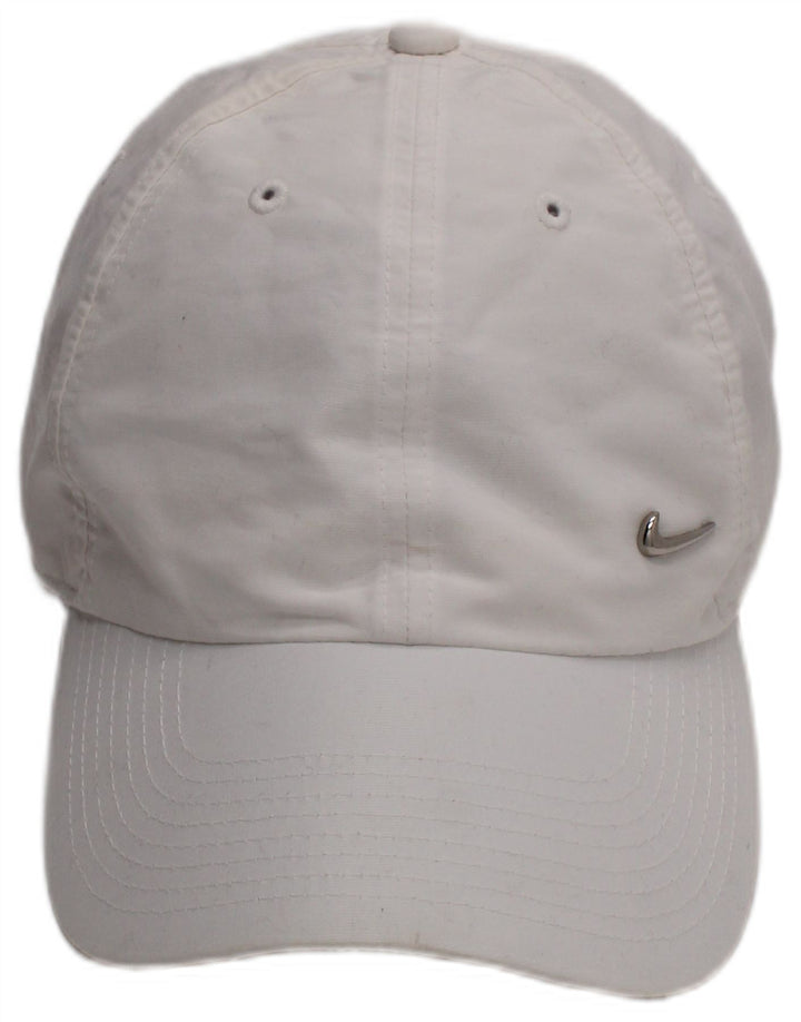 Nike Baseballkasket til mænd One Size hvid polyester