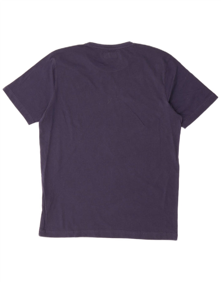 Kappa Herre grafisk T-shirt Top Stor marineblå bomuld