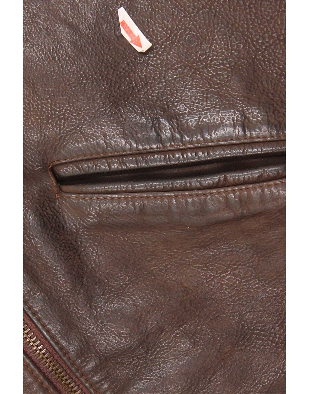 Vintage herre læderjakke UK 36 Small Brown