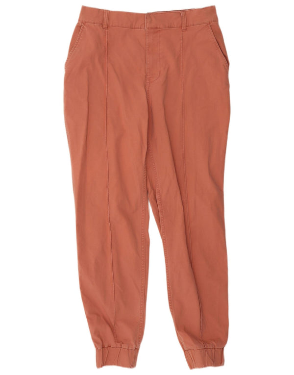 Hollister Kvinder Højtalje Joggers Chino Bukser Large W32 L28 Pink