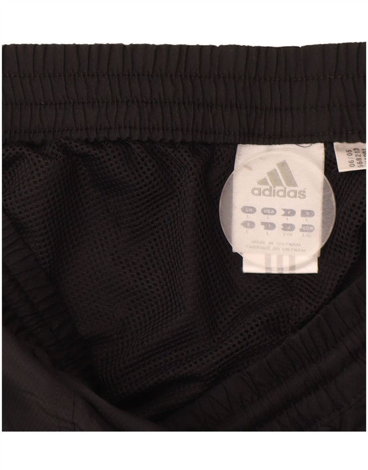 Adidas Træningsdragtsbukser til mænd Stor sort polyester