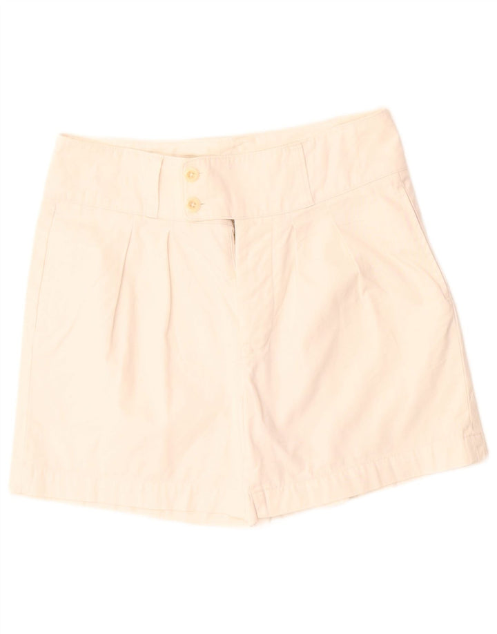 Ralph Lauren Womens Pegged Chino Shorts US 8 Medium W30 White Bomuld