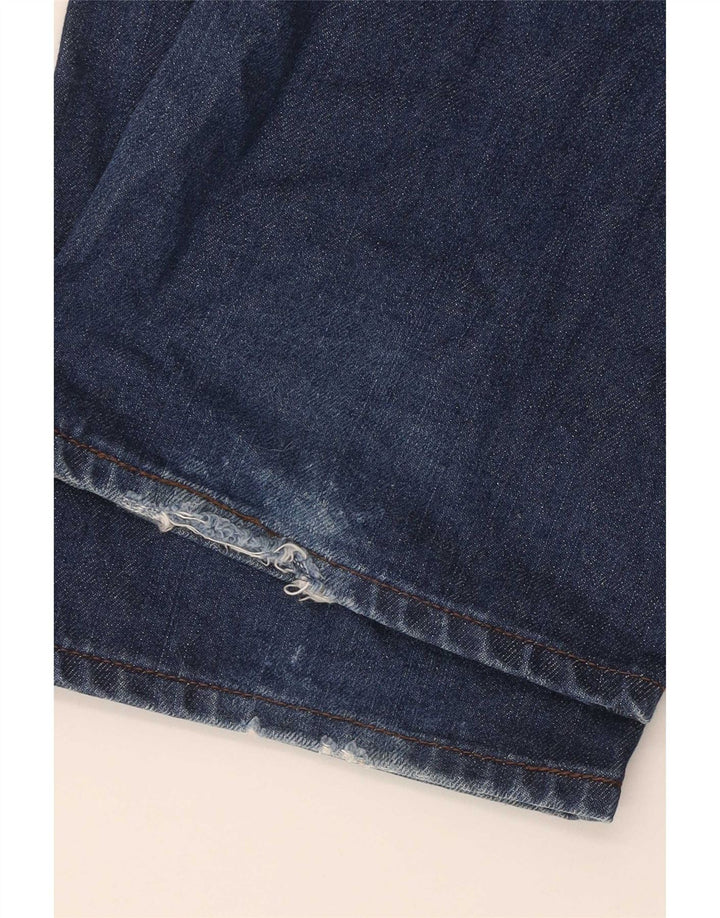 Diesel Dame Bootcut Jeans W28 L34 Blå Bomuld