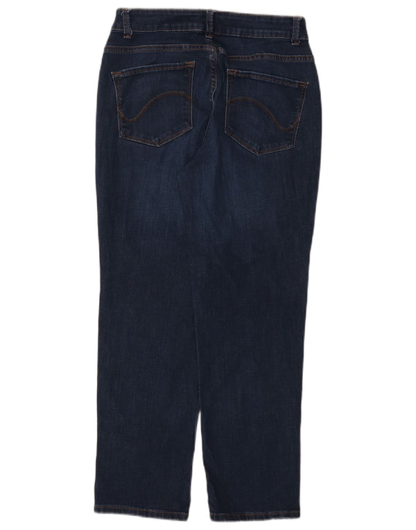 Lee Womens Modern Series Curvy Tapered Jeans US 6 Medium W28 L26 Navy Blue