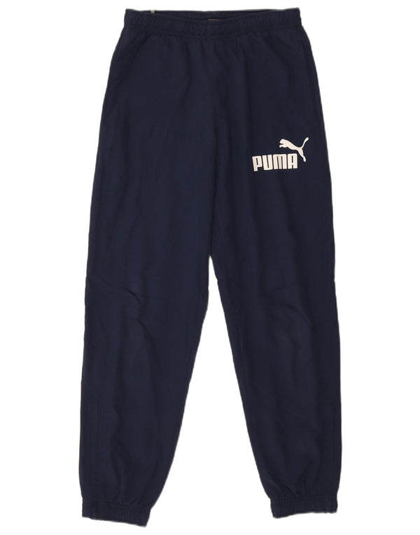 Puma Boys Grafisk træningsdragt Bukser Joggers 11-12 år Marineblå