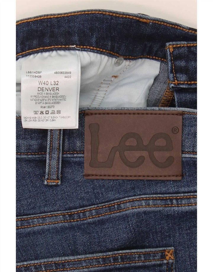 Lee Herre Denver Bootcut Jeans W40 L32 Blå Bomuld