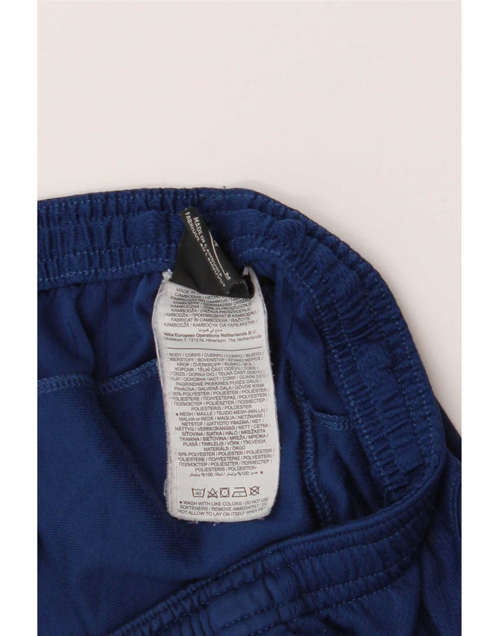 Nike Herre Dri Fit træningsdragt Bukser Medium Marineblå Colourblock Polyester