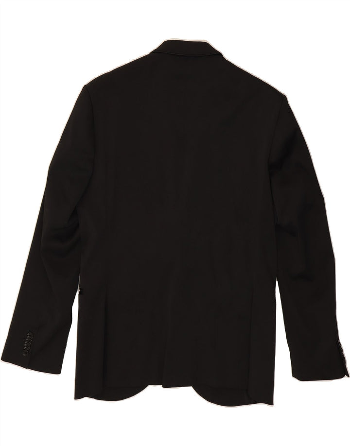 HAVANA & CO Herre 2-knaps blazerjakke IT 48 Medium Sort Polyester