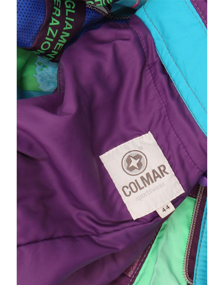 COLMAR Loose Fit Skijakke med hætte IT 44 XS Blå Colourblock