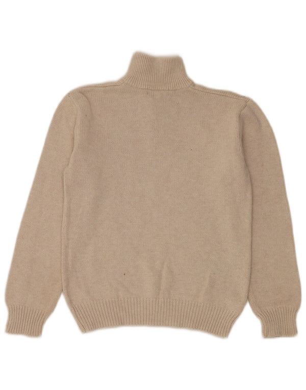 Polo Ralph Lauren drenge sweater med lynlåshals 10-11 år Medium Off White