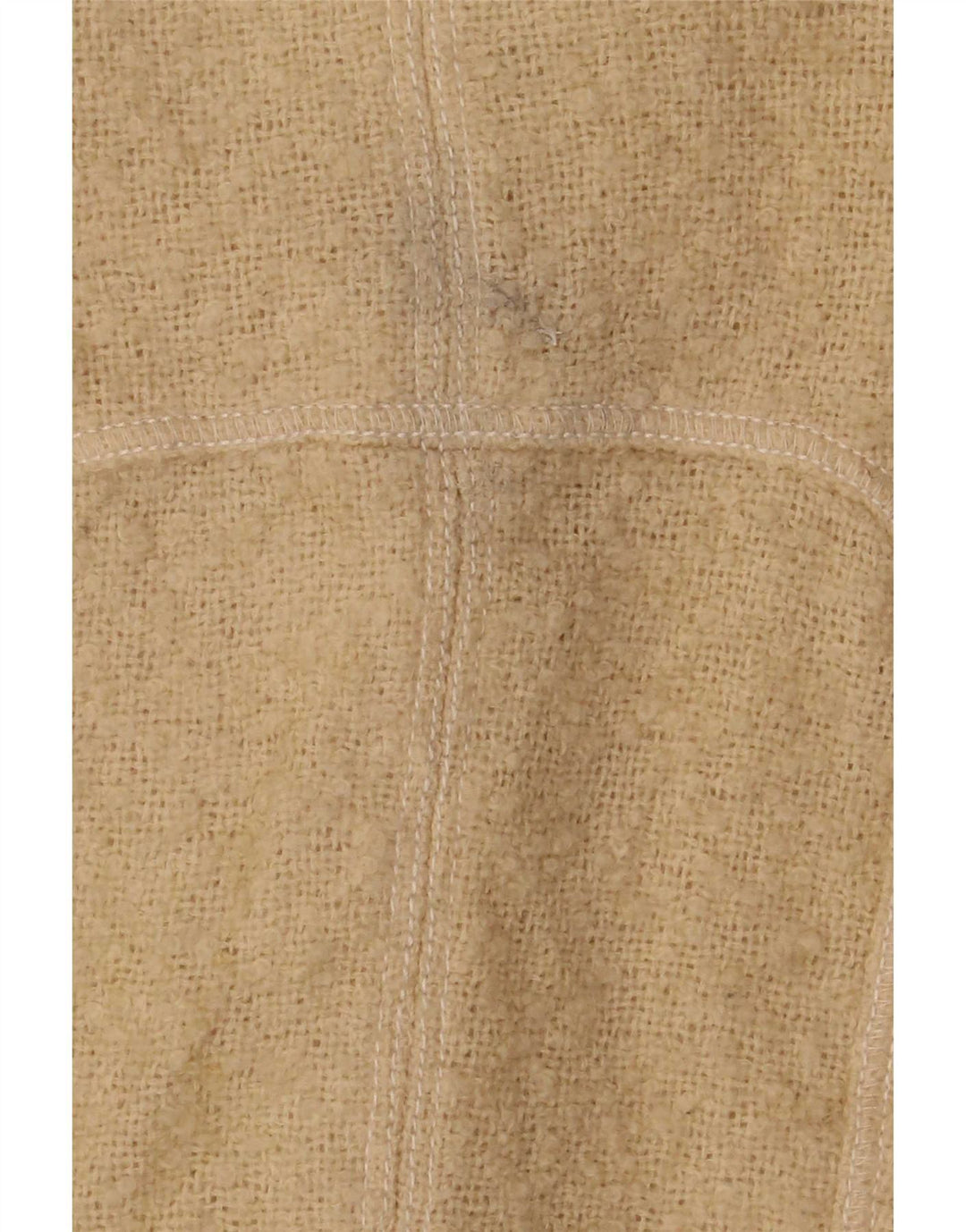 Zara Dame Overfrakke UK 12 Medium Off White
