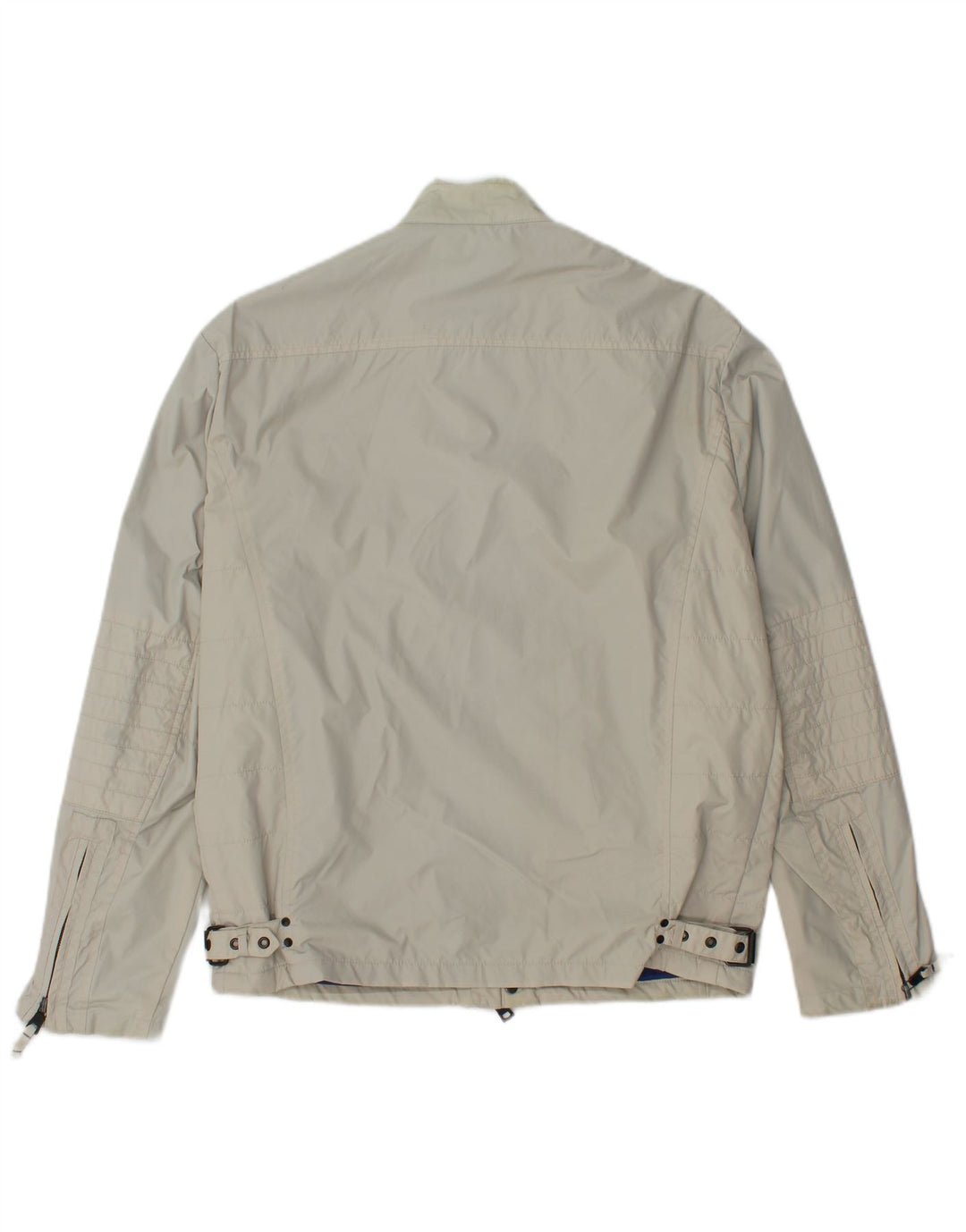 GAS Herre Utility Jacket UK 38 Medium Grå Polyamid