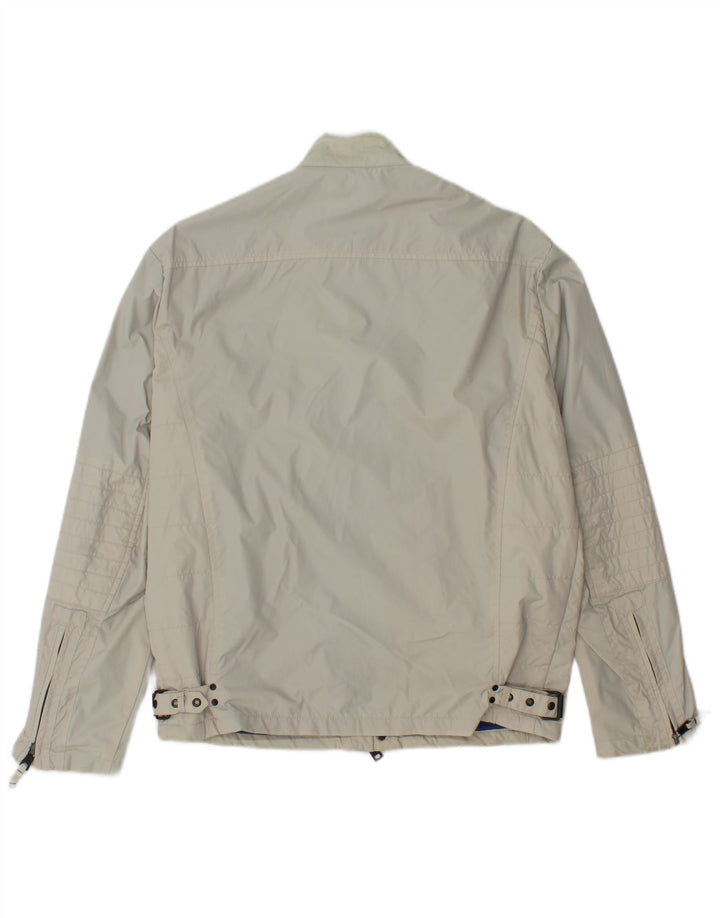 GAS Herre Utility Jacket UK 38 Medium Grå Polyamid