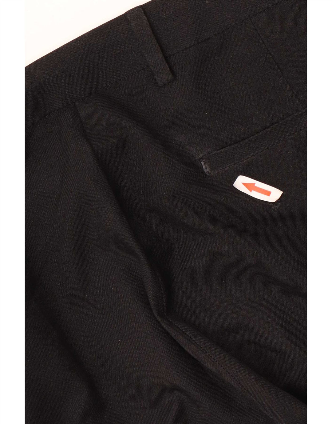 Marks & Spencer Herre Slim Chino Bukser W38 L33 Sort Polyester