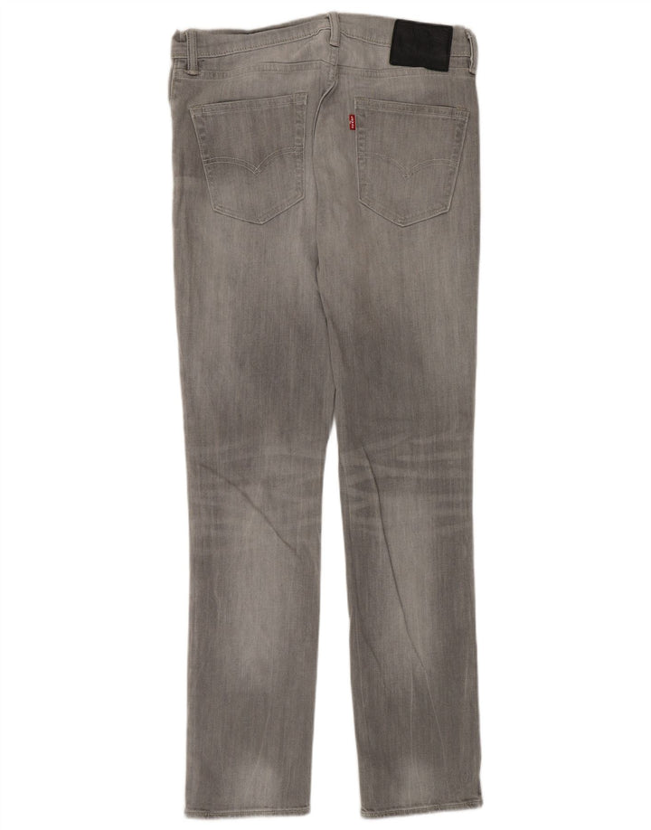 Levi's Herre 511 Slim Jeans W32 L32 Grå Bomuld