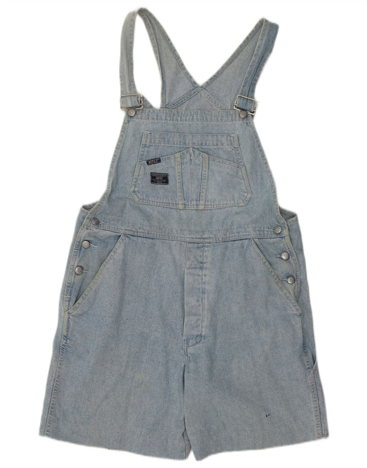 Rifle Dame Dungarees Denim Shorts W36 XL Blå