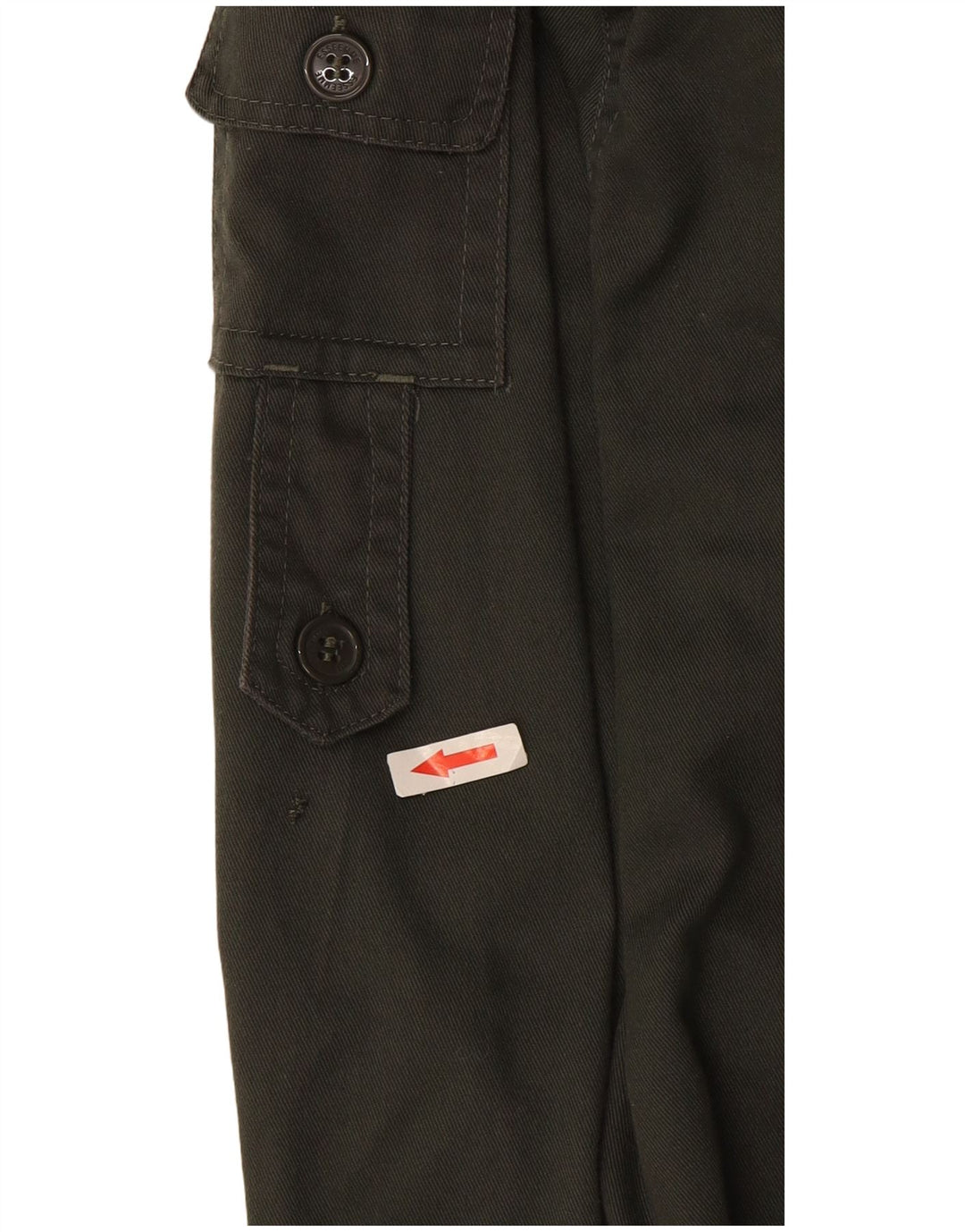 ESSE EMME Militærskjorte til mænd Medium Khaki Polyester
