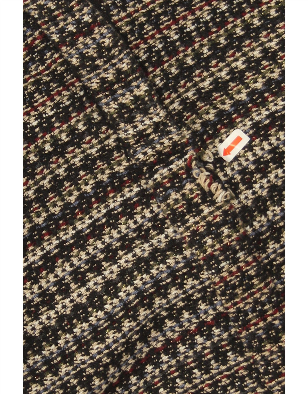 Zara Dame Boat Neck Jumper Sweater UK 12 Medium Flerfarvet Stribet