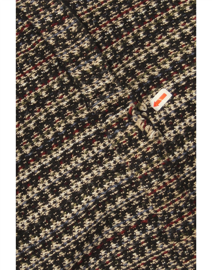 Zara Dame Boat Neck Jumper Sweater UK 12 Medium Flerfarvet Stribet