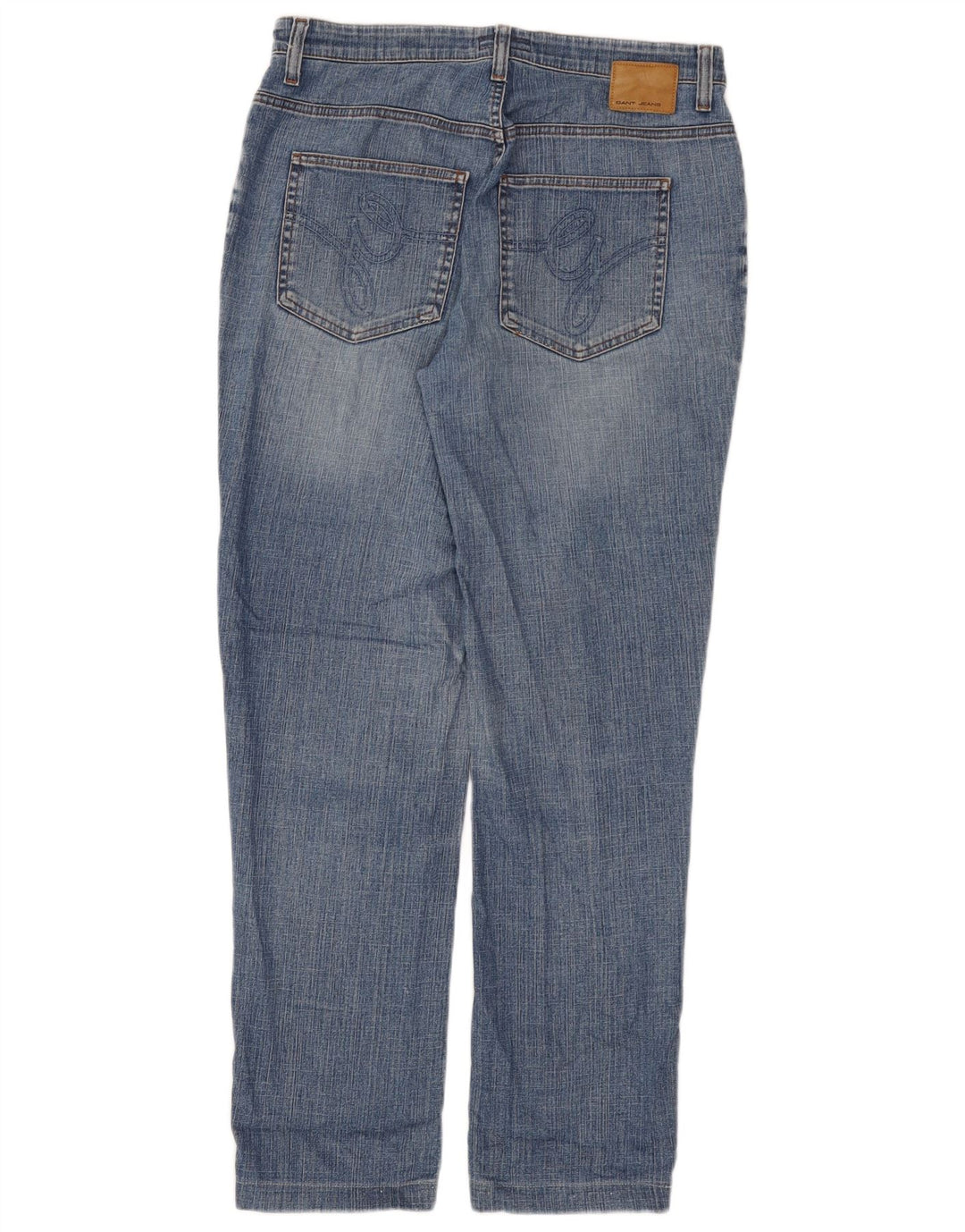 Gant lige jeans til kvinder W30 L28 blå bomuld